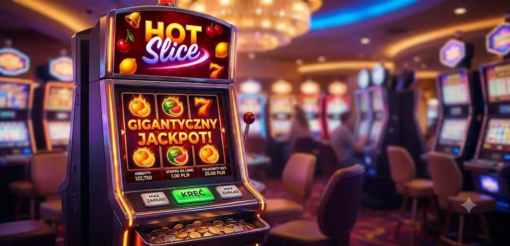 Hot slice slot — bębny z owocami